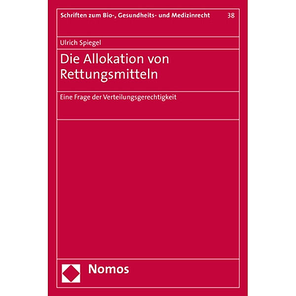 Die Allokation von Rettungsmitteln, Ulrich Spiegel