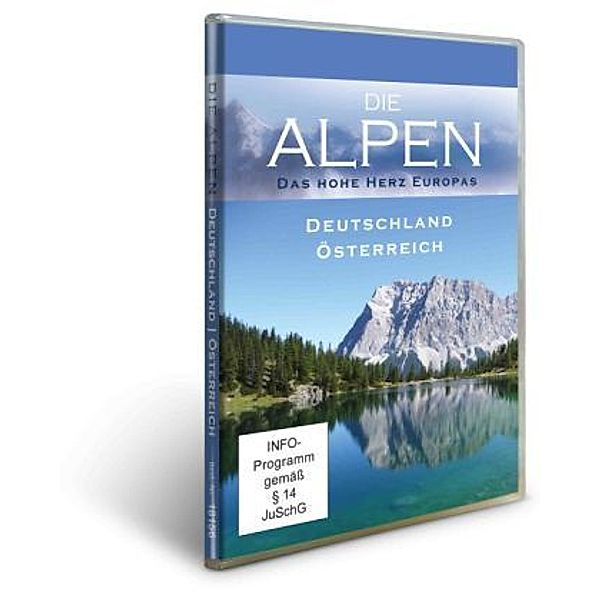 Die Alpen - Deutschland & Österreich, 1 DVD, Peter Bardehle, Lisa Eder-Held, Christian Stiefenhofer, Christian Schidlowski