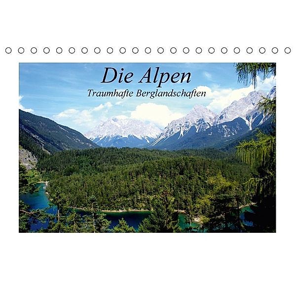 Die Alpen - Traumhafte Berglandschaften (Tischkalender 2017 DIN A5 quer), Marielen Reinhold