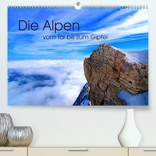 Die Alpen - vom Tal bis zum Gipfel (Premium, hochwertiger DIN A2 Wandkalender 2023, Kunstdruck in Hochglanz), Stefan Mosert