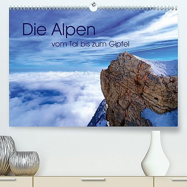 Die Alpen - vom Tal bis zum Gipfel (Premium-Kalender 2020 DIN A2 quer), Stefan Mosert