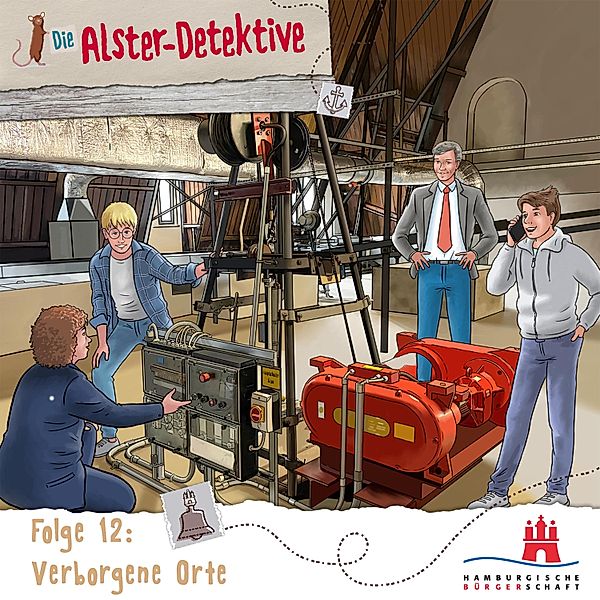 Die Alster-Detektive - 12 - Verborgene Orte, Kai Schwind, Katrin Wiegand