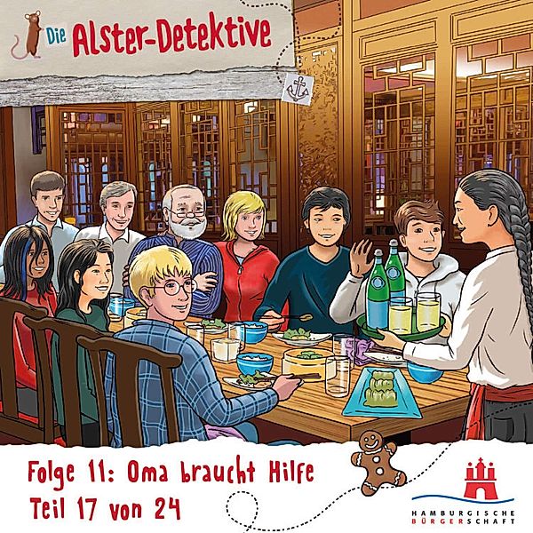 Die Alster-Detektive - 17 - Folge 11: Oma braucht Hilfe, Kai Schwind, Katrin Wiegand