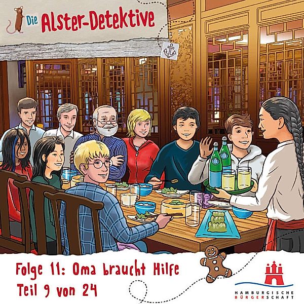 Die Alster-Detektive - 9 - Folge 11: Oma braucht Hilfe, Kai Schwind, Katrin Wiegand