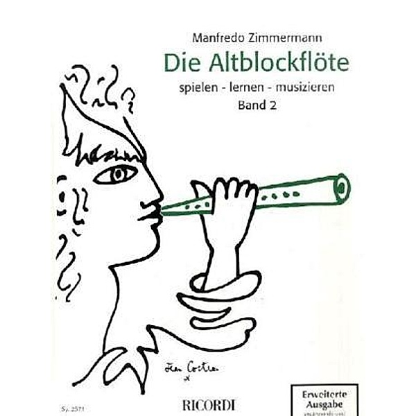 Die Altblockflöte spielen, lernen, musizieren.Bd.2, Manfredo Zimmermann