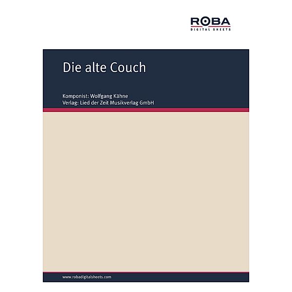 Die alte Couch, Wolfgang Kähne, Bernhard Bohlke
