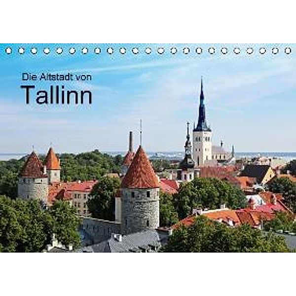 Die Altstadt von Tallinn / CH-Version (Tischkalender 2015 DIN A5 quer), Klaus Eppele