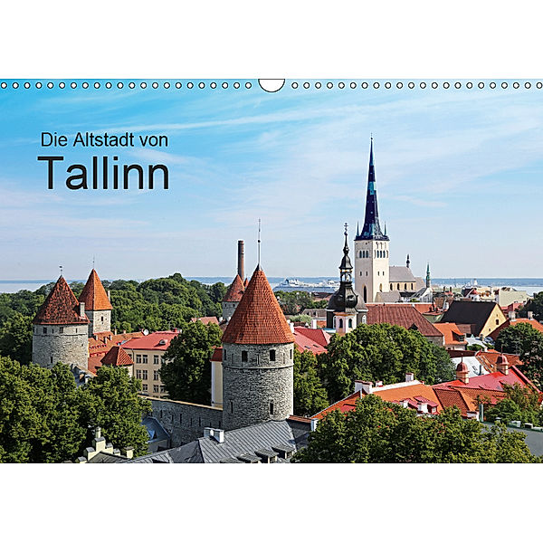 Die Altstadt von Tallinn (Wandkalender 2019 DIN A3 quer), Klaus Eppele