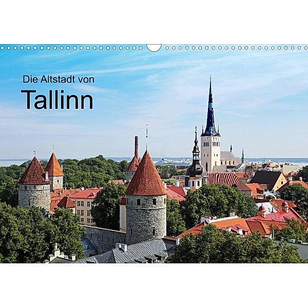 Die Altstadt von Tallinn (Wandkalender 2023 DIN A3 quer), Klaus Eppele