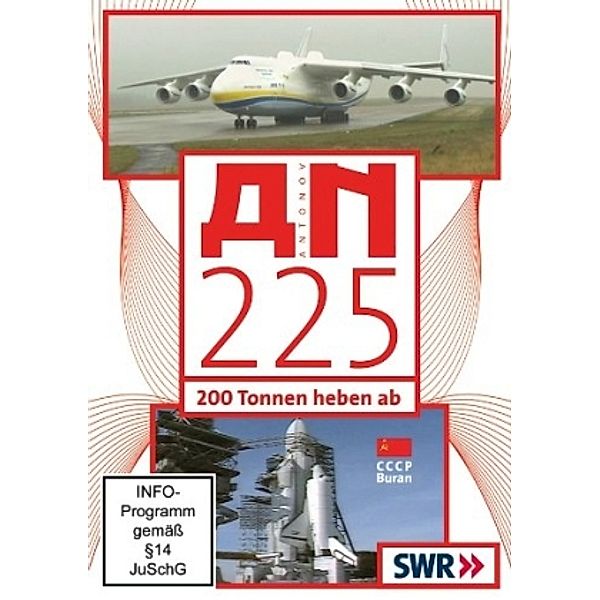 Die AN 225 - 200 Tonnen heben ab,1 DVD