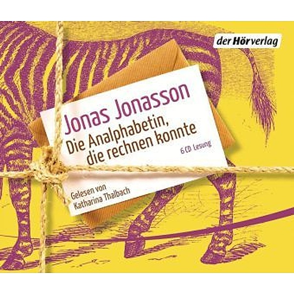 Die Analphabetin, die rechnen konnte, 6 Audio-CDs, Jonas Jonasson