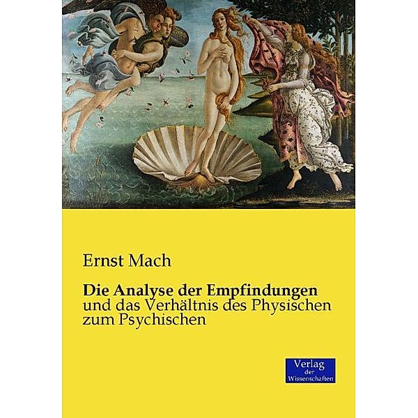 Die Analyse der Empfindungen, Ernst Mach