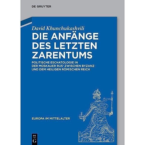 Die Anfänge des letzten Zarentums, David Khunchukashvili