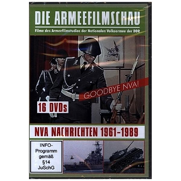 Die Armeefilmschau 1961-1989,16 DVD