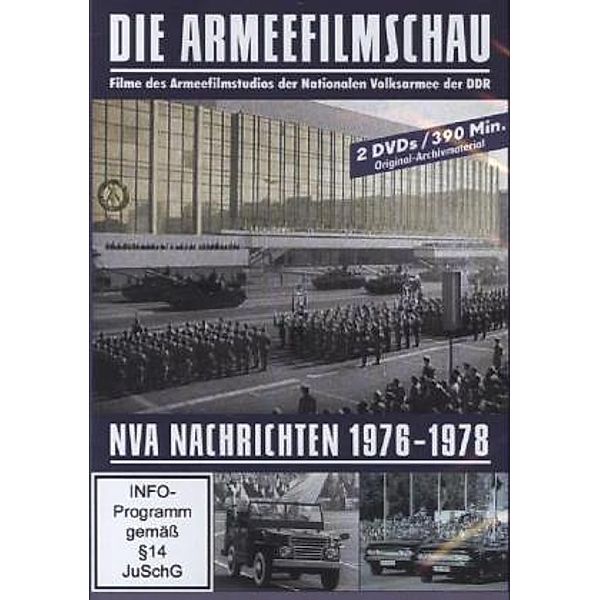 Die Armeefilmschau - NVA Nachrichten 1976-1978,2 DVDs