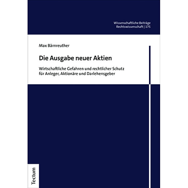 Die Ausgabe neuer Aktien, Max Bärnreuther