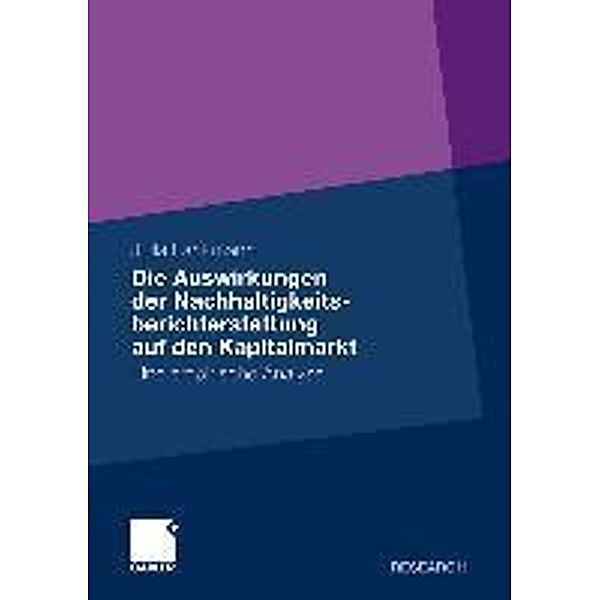 Die Auswirkungen der Nachhaltigkeitsberichterstattung auf den Kapitalmarkt, Julia Lackmann