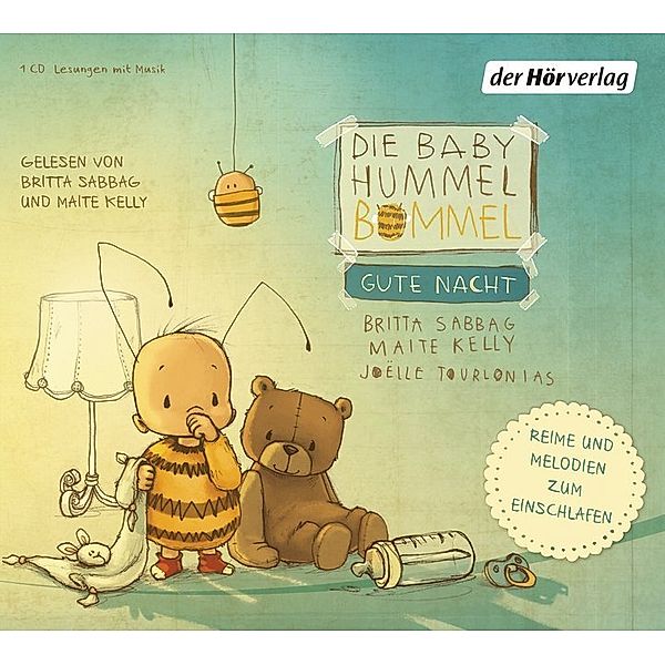 Die Baby Hummel Bommel - Gute Nacht,1 Audio-CD, Britta Sabbag, Maite Kelly