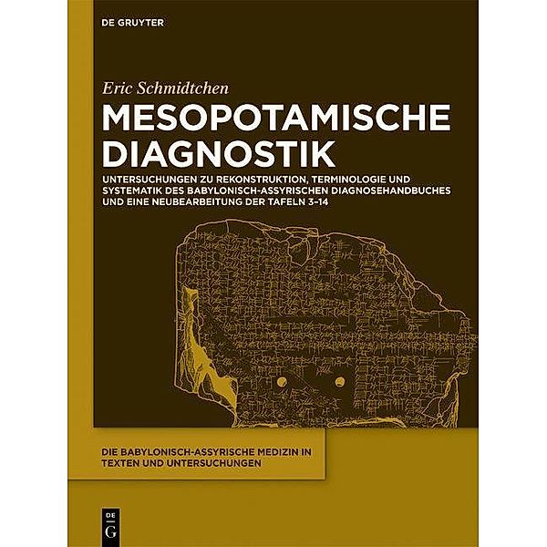 Die babylonisch-assyrische Medizin in Texten und Untersuchungen: Band 13 Mesopotamische Diagnostik, Eric Schmidtchen