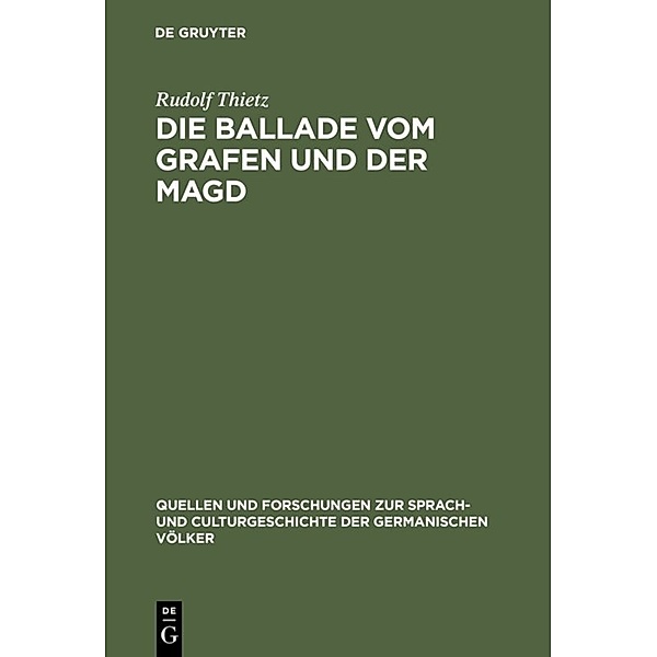 Die Ballade vom Grafen und der Magd, Rudolf Thietz