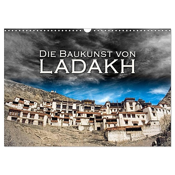 Die Baukunst von Ladakh (Wandkalender 2024 DIN A3 quer), CALVENDO Monatskalender, Günter Zöhrer