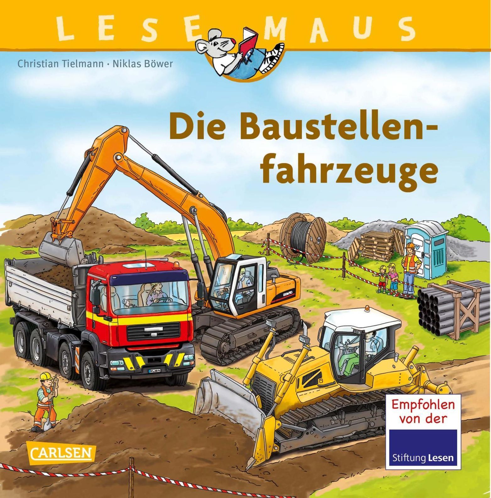 Die Baustellenfahrzeuge Lesemaus Bd.157 Buch - Weltbild.at