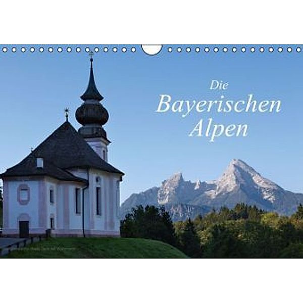 Die Bayerischen Alpen (Wandkalender 2015 DIN A4 quer), Andreas Vonzin