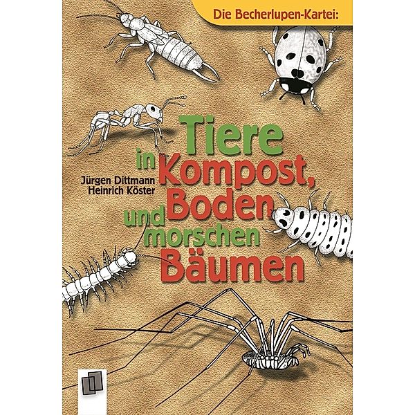 Die Becherlupen-Kartei: Tiere in Kompost, Boden und morschen Bäumen, Heinrich Köster, Jürgen Dittmann