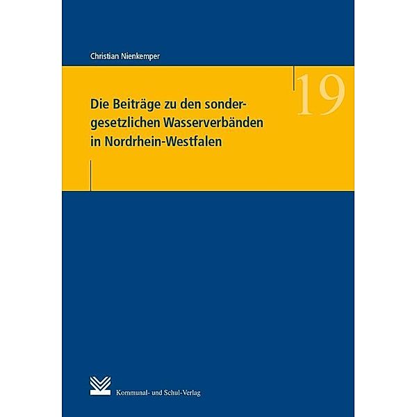 Die Beiträge zu den sondergesetzlichen Wasserverbänden in Nordrhein-Westfalen, Christian Nienkemper