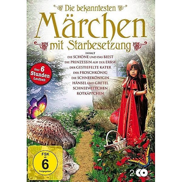 Die bekanntesten Märchen mit Starbesetzung DVD-Box