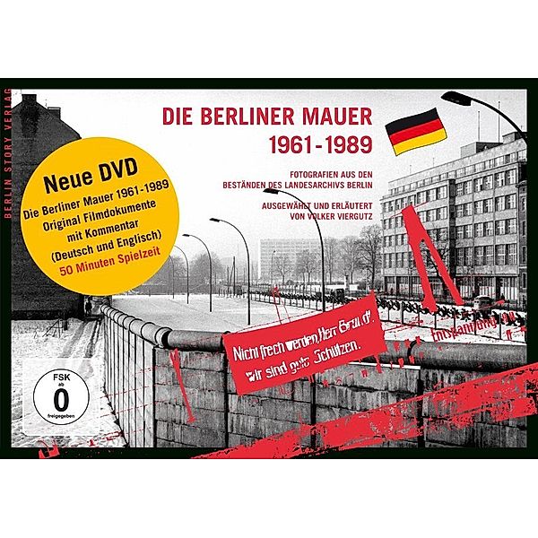 Die Berliner Mauer 1961-1989, m. DVD