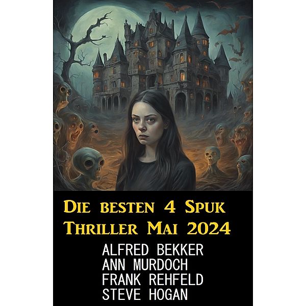 Die besten 4 Spuk Thriller Mai 2024, Alfred Bekker, Steve Hogan, Ann Murdoch, Frank Rehfeld