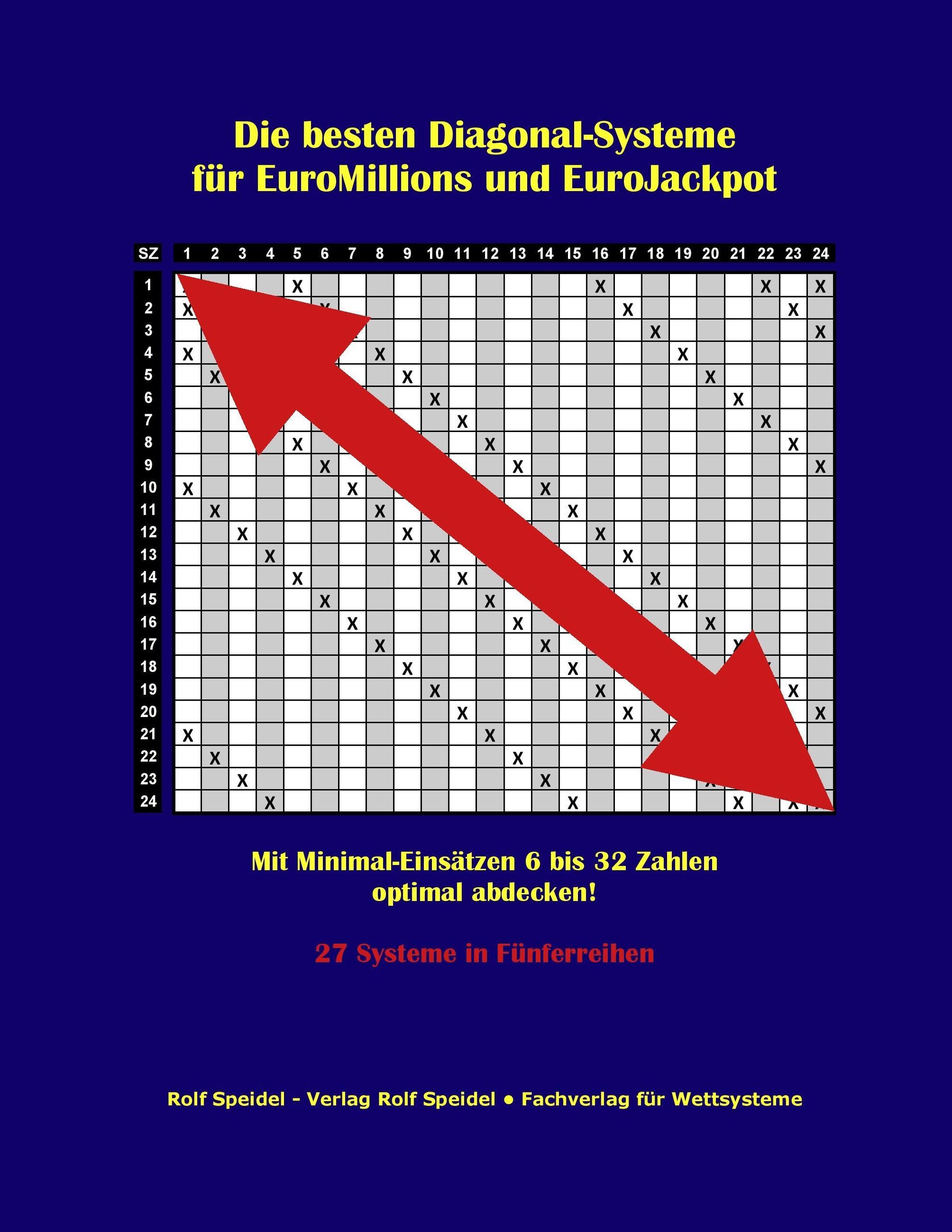 Die besten Diagonal-Systeme für EuroMillions und EuroJackpot eBook v. Rolf  Speidel | Weltbild