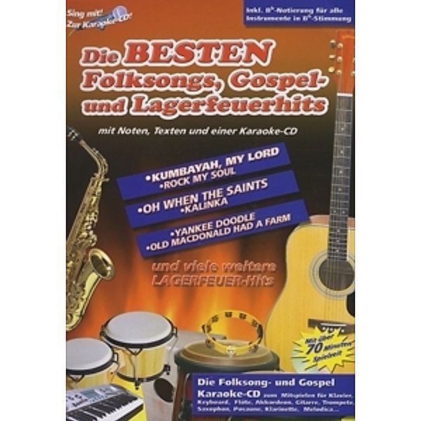 Die Besten Folksongs,Gospel-Und Lagerfeuerhits, Diverse Interpreten