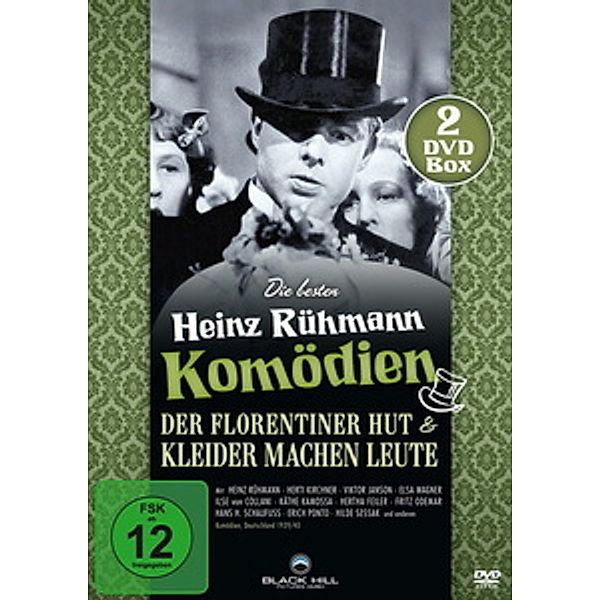 Die besten Heinz Rühmann Komödien, 2 DVDs