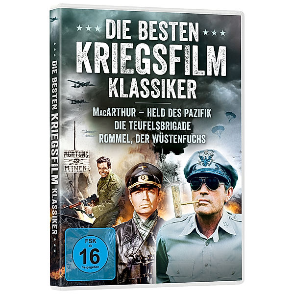 Die besten Kriegsfilm Klassiker, Gregory Peck, Dan O'Herlihy, William Holden