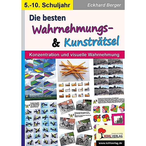 Die besten Wahrnehmungs- und Kunsträtsel, Eckhard Berger