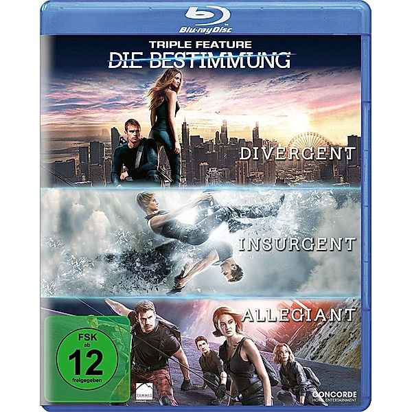 Die Bestimmung - Triple Feature, Evan Daugherty, Vanessa Taylor, Brian Duffield Akiva Goldsman, Mark Bomback Noah Oppenheim, Adam Cooper, Bill Collage