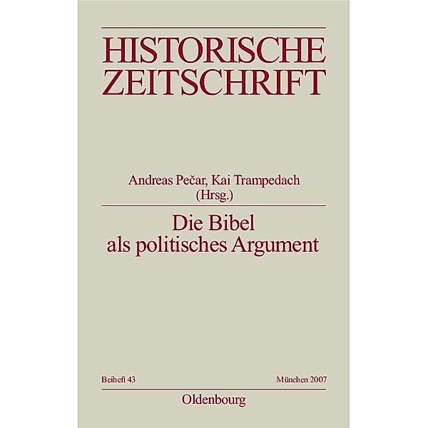 Die Bibel als politisches Argument / Jahrbuch des Dokumentationsarchivs des österreichischen Widerstandes