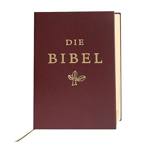 Die Bibel, Einheitsübersetzung der Heiligen Schrift, Gesamtausgabe, Leder rot