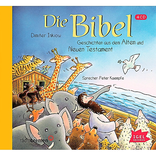 Die Bibel, Geschichten aus dem Alten und Neuen Testament, 4-CDs, Dimiter Inkiow