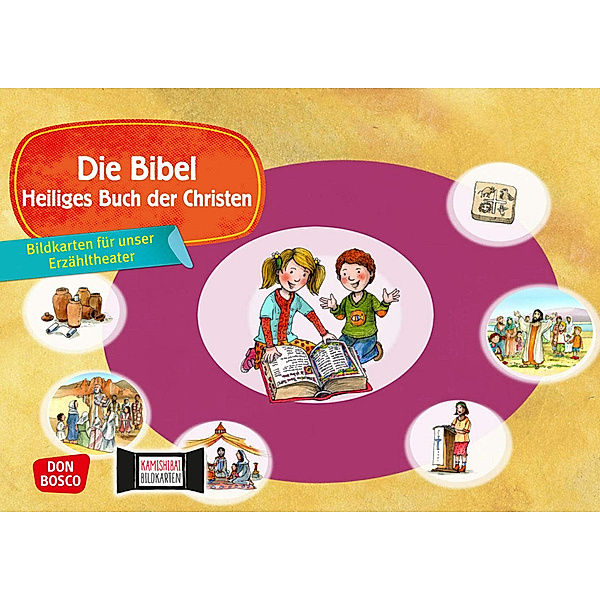 Die Bibel - Heiliges Buch der Christen, Kamishibai Bildkartenset, Esther Hebert, Gesa Rensmann