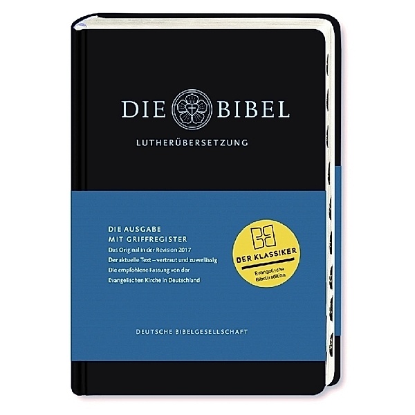 Die Bibel, Lutherbibel revidiert 2017 - Ausgabe mit Griffregister
