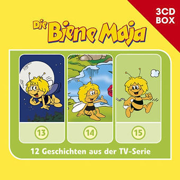 Die Biene Maja - 3-CD Hörspielbox, 3 Audio-CDs, Die Biene Maja