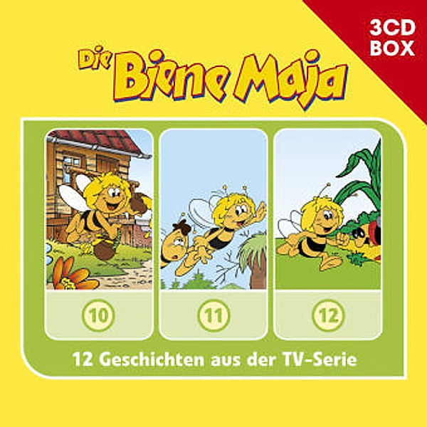 Die Biene Maja - 3-CD Hörspielbox, 3 Audio-CDs, Die Biene Maja