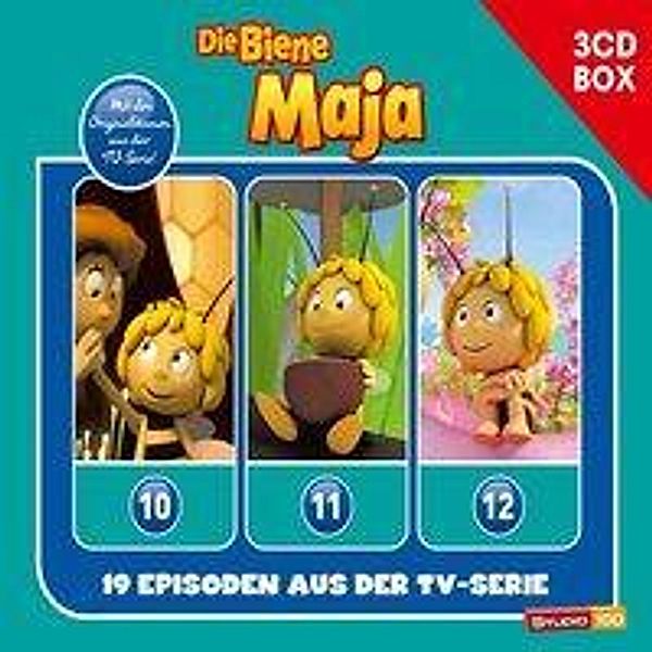 Die Biene Maja - 3-CD Hörspielbox zur neuen TV-Serie (CGI), 3 Audio-CDs, Die Biene Maja