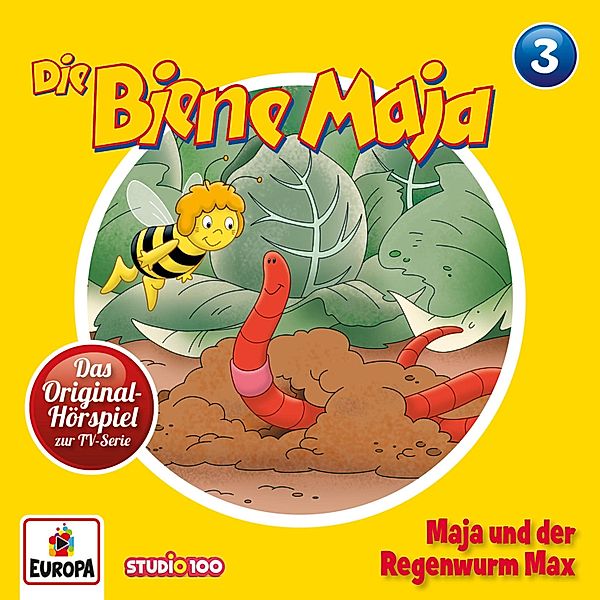 Die Biene Maja - 3 - Folge 03: Maja und der Regenwurm Max, Eberhard Storeck, Marty Murphy, Waldemar Bonsels