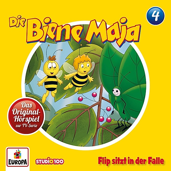 Die Biene Maja - 4 - Folge 04: Flip sitzt in der Falle, Eberhard Storeck, Marty Murphy, Waldemar Bonsels