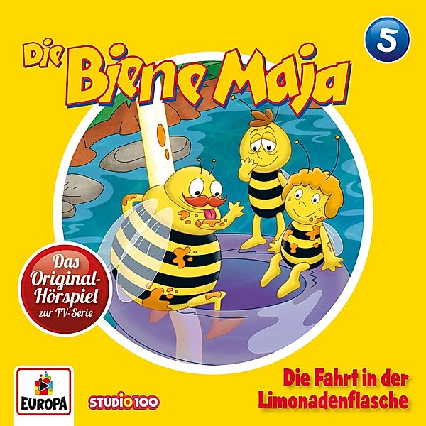 Die Biene Maja - 5 - Folge 05: Die Fahrt in der Limonadenflasche, Eberhard Storeck, Waldemar Bonsels