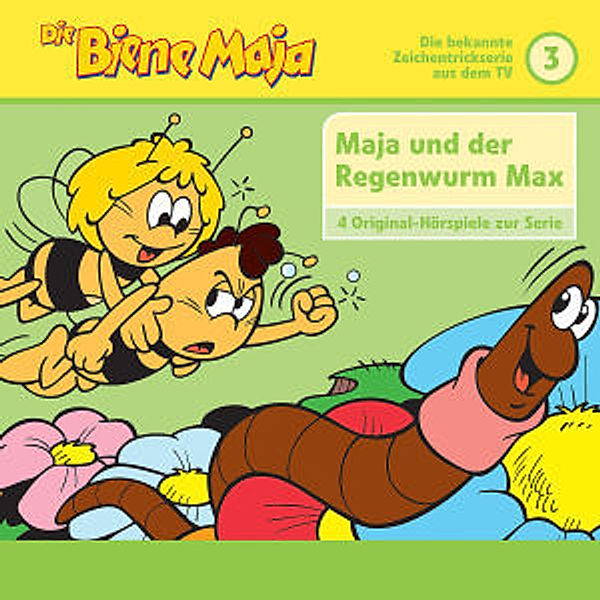 Die Biene Maja, Audio-CDs: Folge.3 Maja und der Frosch; Maja und der Regenwurm; Maja, das Glühwürmchen und die Maulwurfsgrille; Das Wettspringen, 1 Audio-C, Waldemar Bonsels